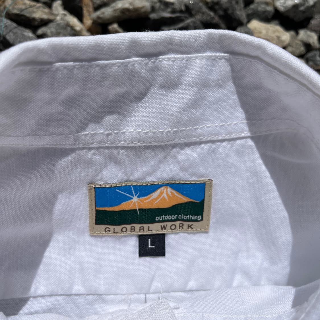 GLOBAL WORK 화이트 셔츠 (실측확인) 상품이미지2