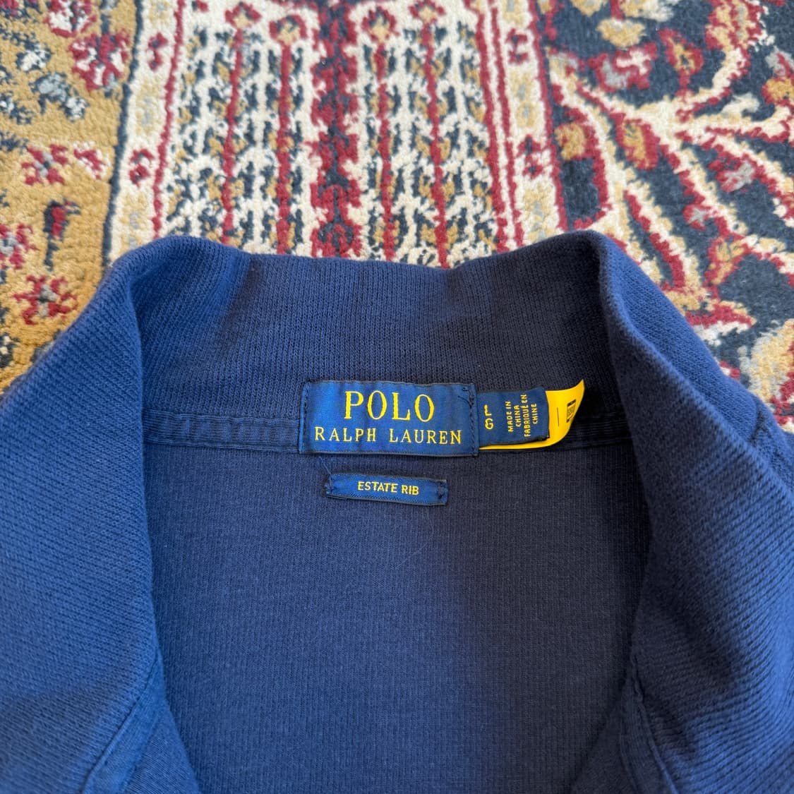 폴로 랄프로렌 에스테이트 립 쿼터집 [ 100-105 ]  상품이미지5