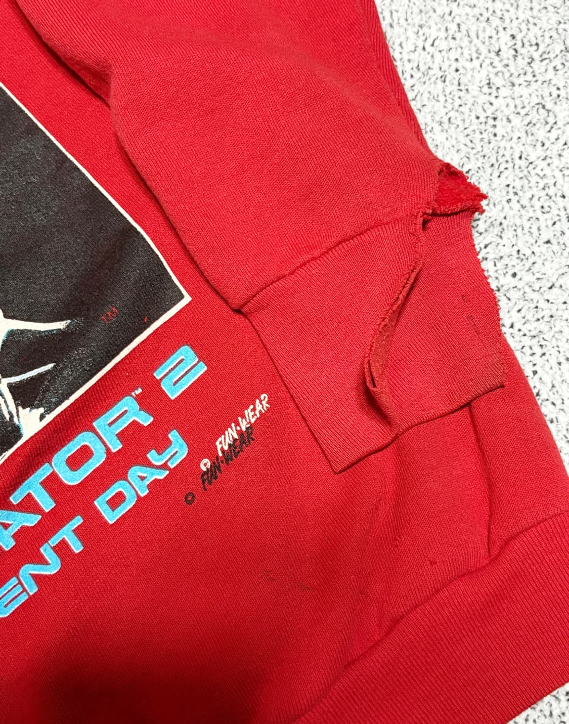 90s Vintage 터미네이터 2 프로모션 스웻셔츠 Rare 상품이미지4