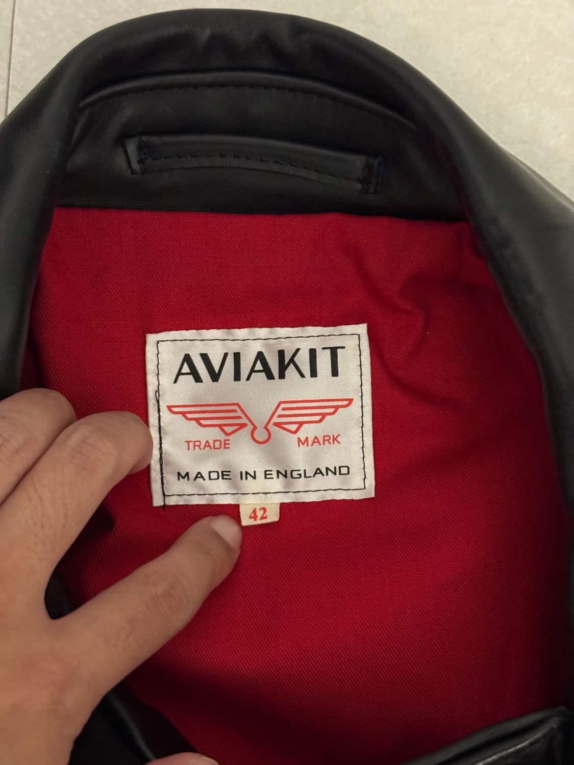 루이스레더 391 카우하이드 42R 레귤러핏 상품이미지2