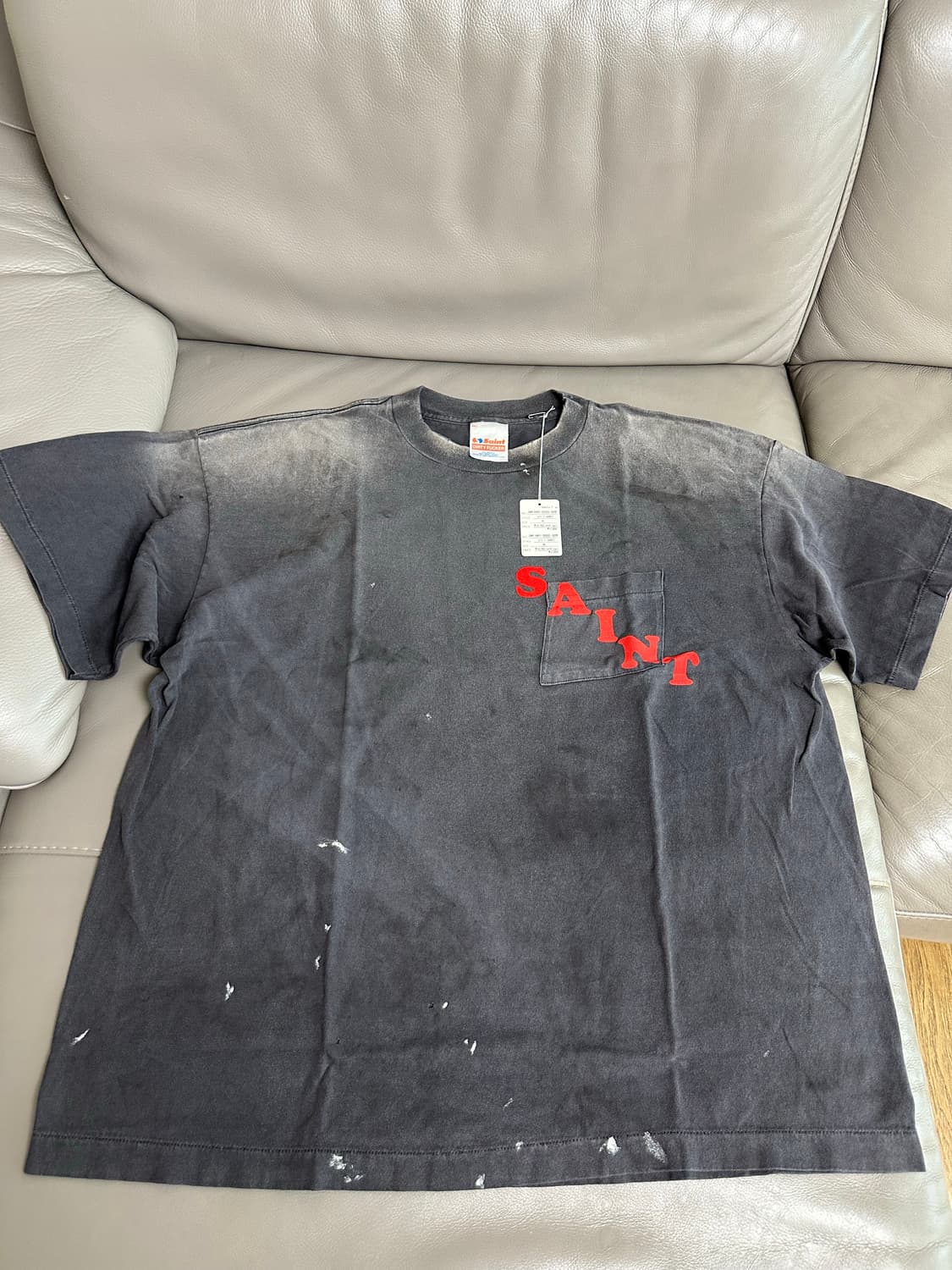 [XL] 25FW 세인트미카엘 포켓 티 상품이미지1