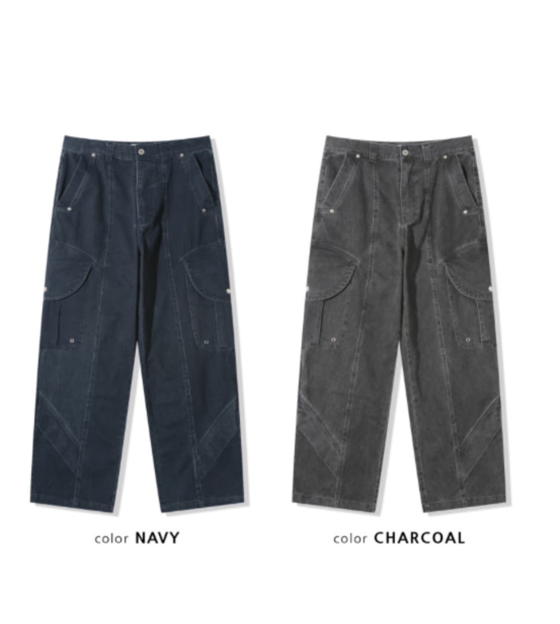 토네이도 라운드 다잉 카고 팬츠 상품이미지3