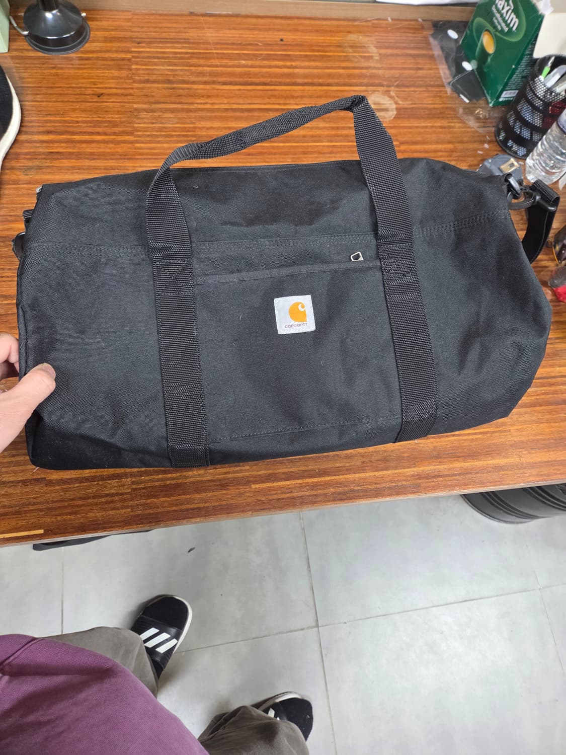 칼하트 캔버스 더블백 크로스백 보스턴백 상품이미지1