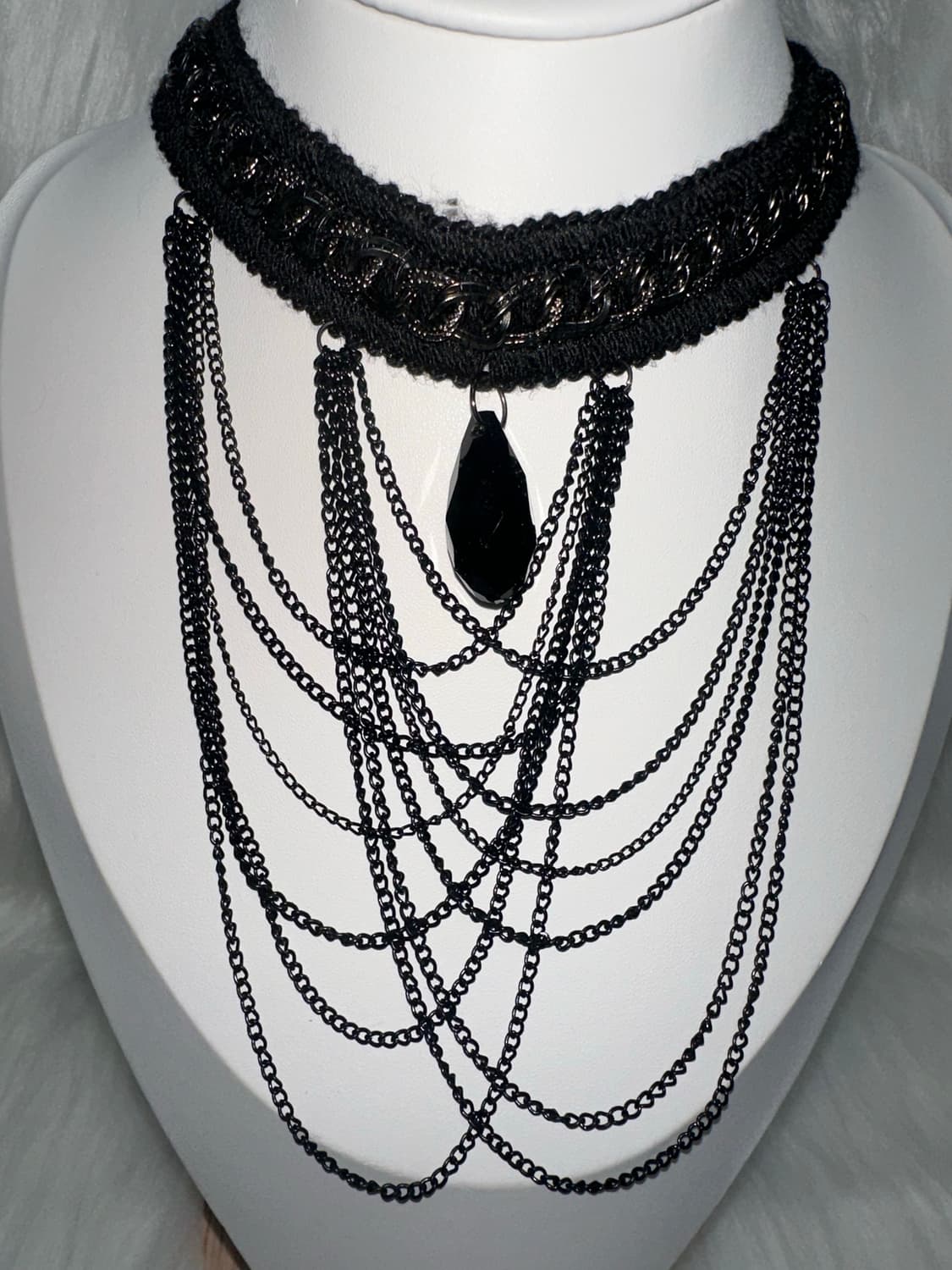 오리엔탈 고스펑크 초커 목걸이 상품이미지3