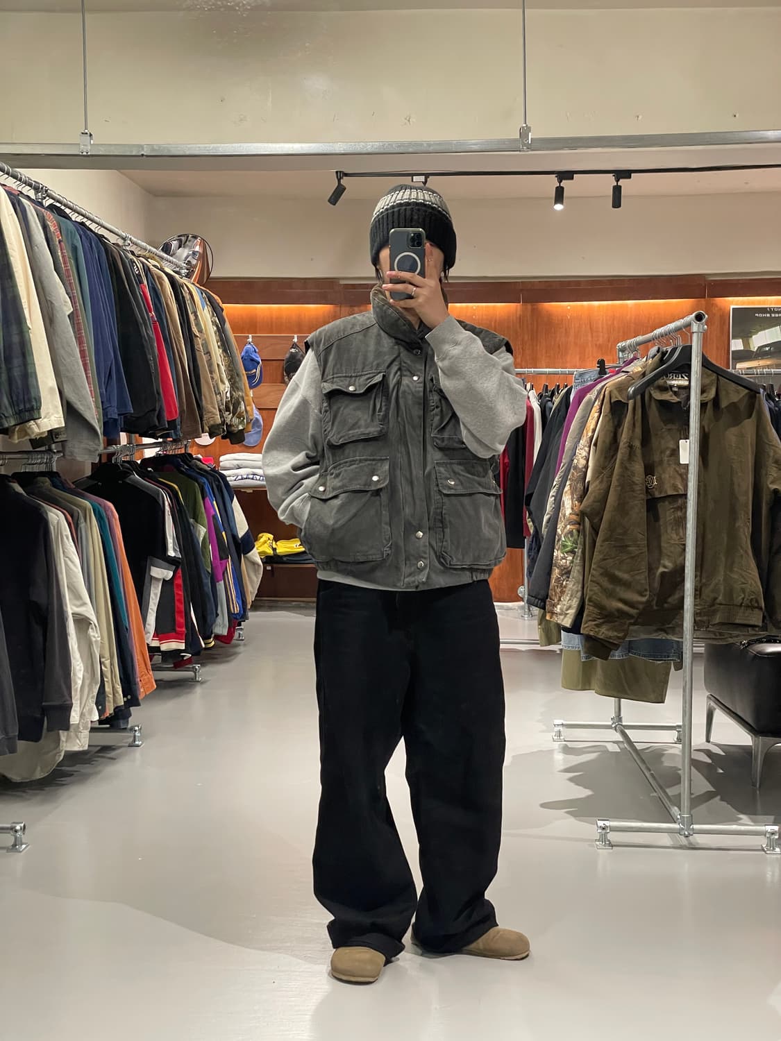 90's 헌팅 베스트 조끼   상품이미지1