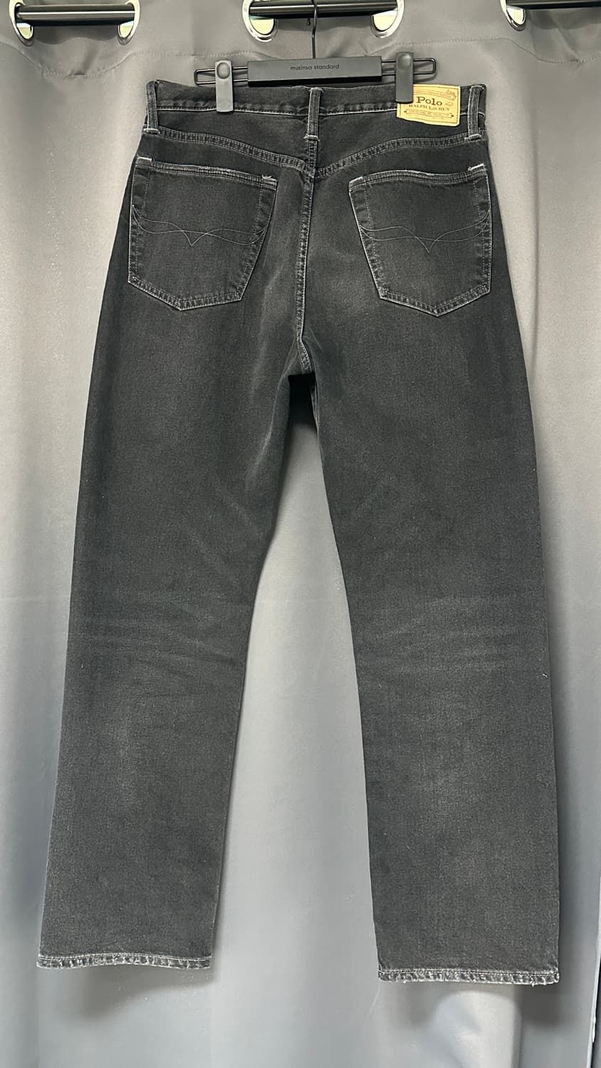 폴로랄프로렌 빈티지 클래식핏 데님 블랙 32x32 상품이미지2