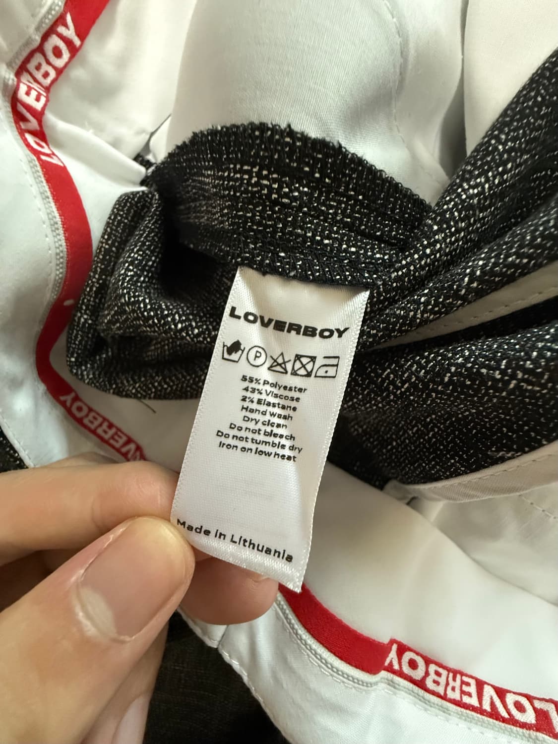 러버보이 23fw 런웨이 테일러드 체크 슬렉스 30 상품이미지7