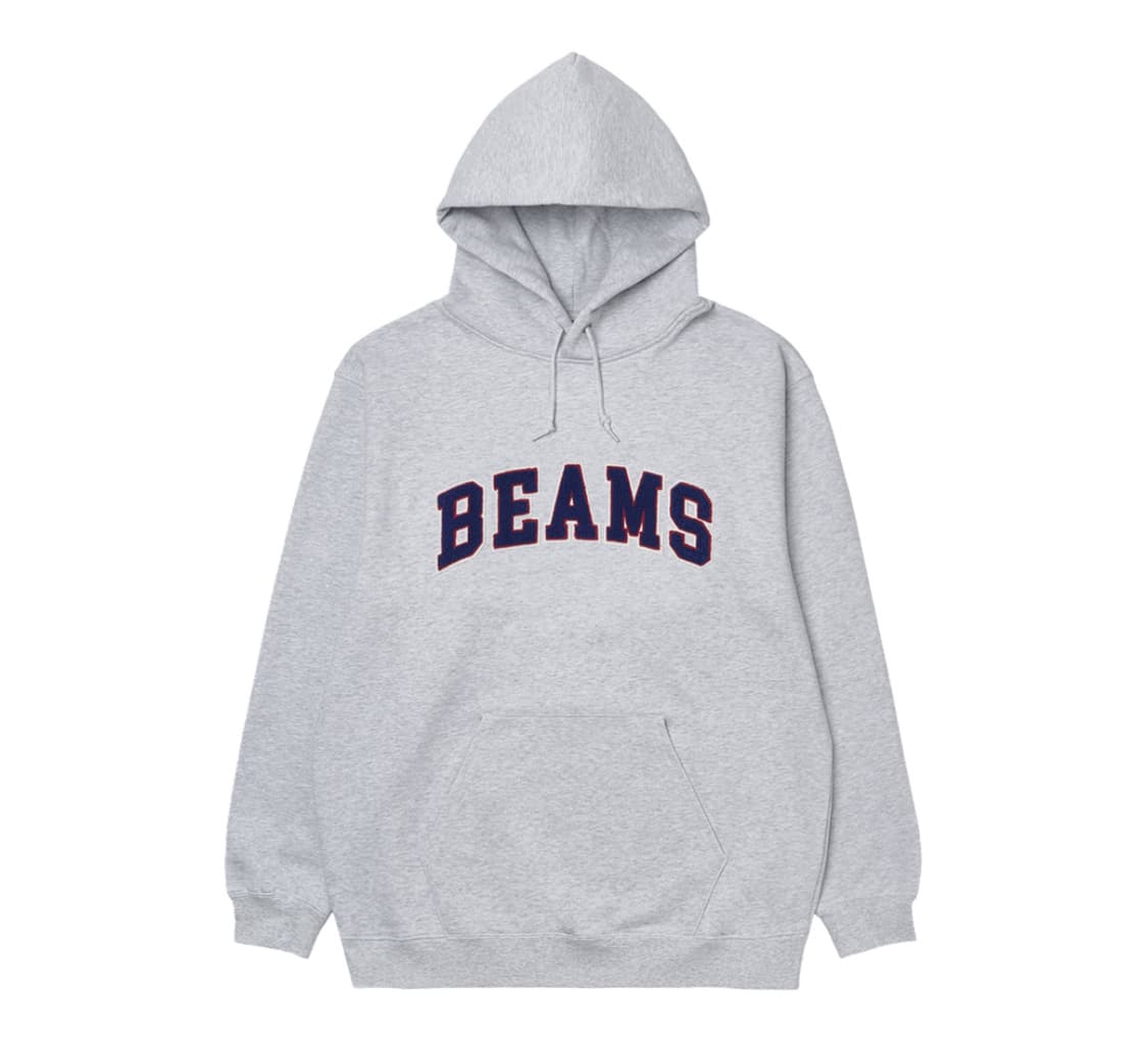[XXL] Beams Hoodie Ash gray 빔즈 후드티 상품이미지1