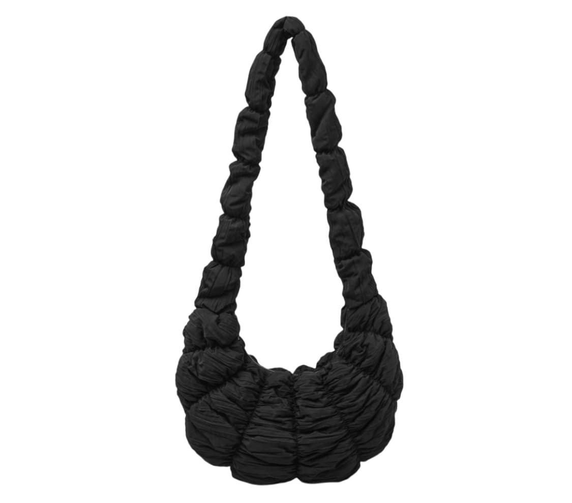 새상품) cos 리플 크로스 바디백 블랙 상품이미지2