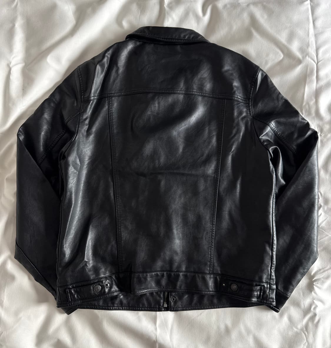 [L] 리바이스 레더 트러커 자켓 상품이미지2
