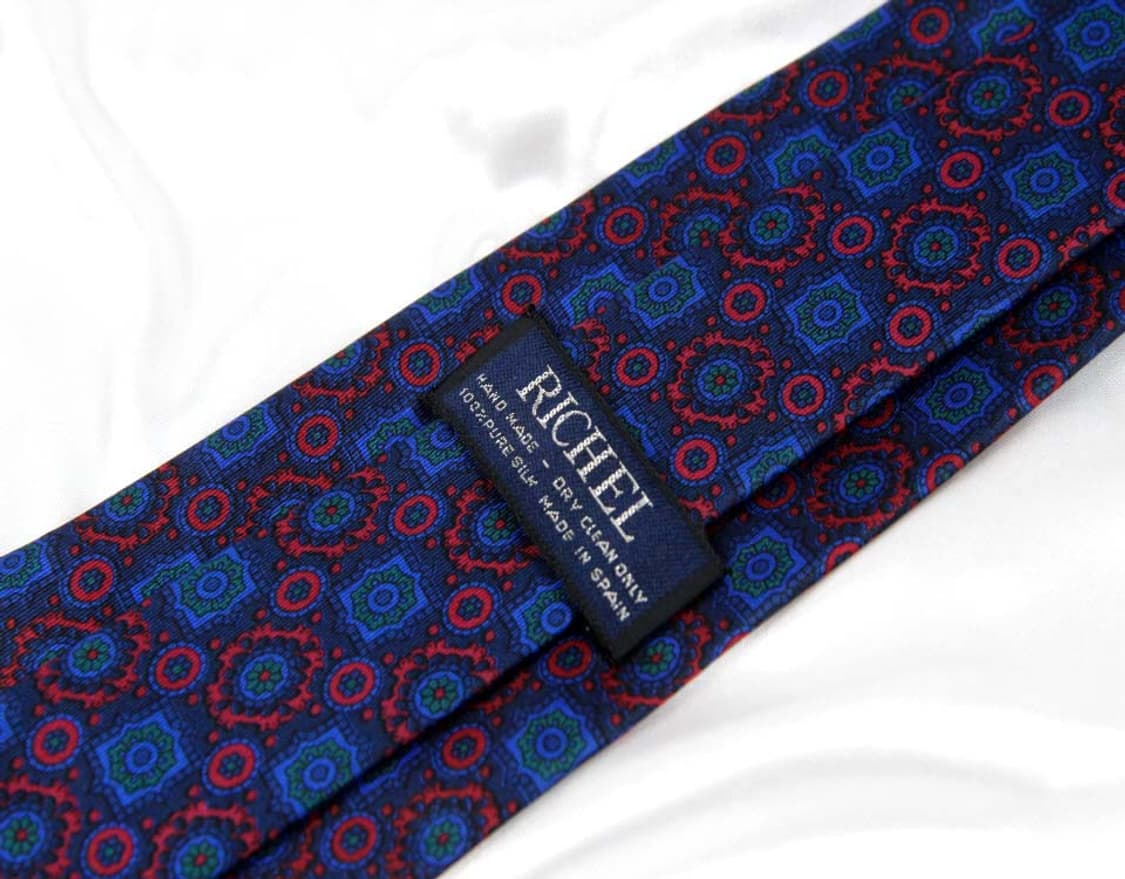 스페인 RICHEL 8.2cm A+등급 남자 명품 넥타이 상품이미지3