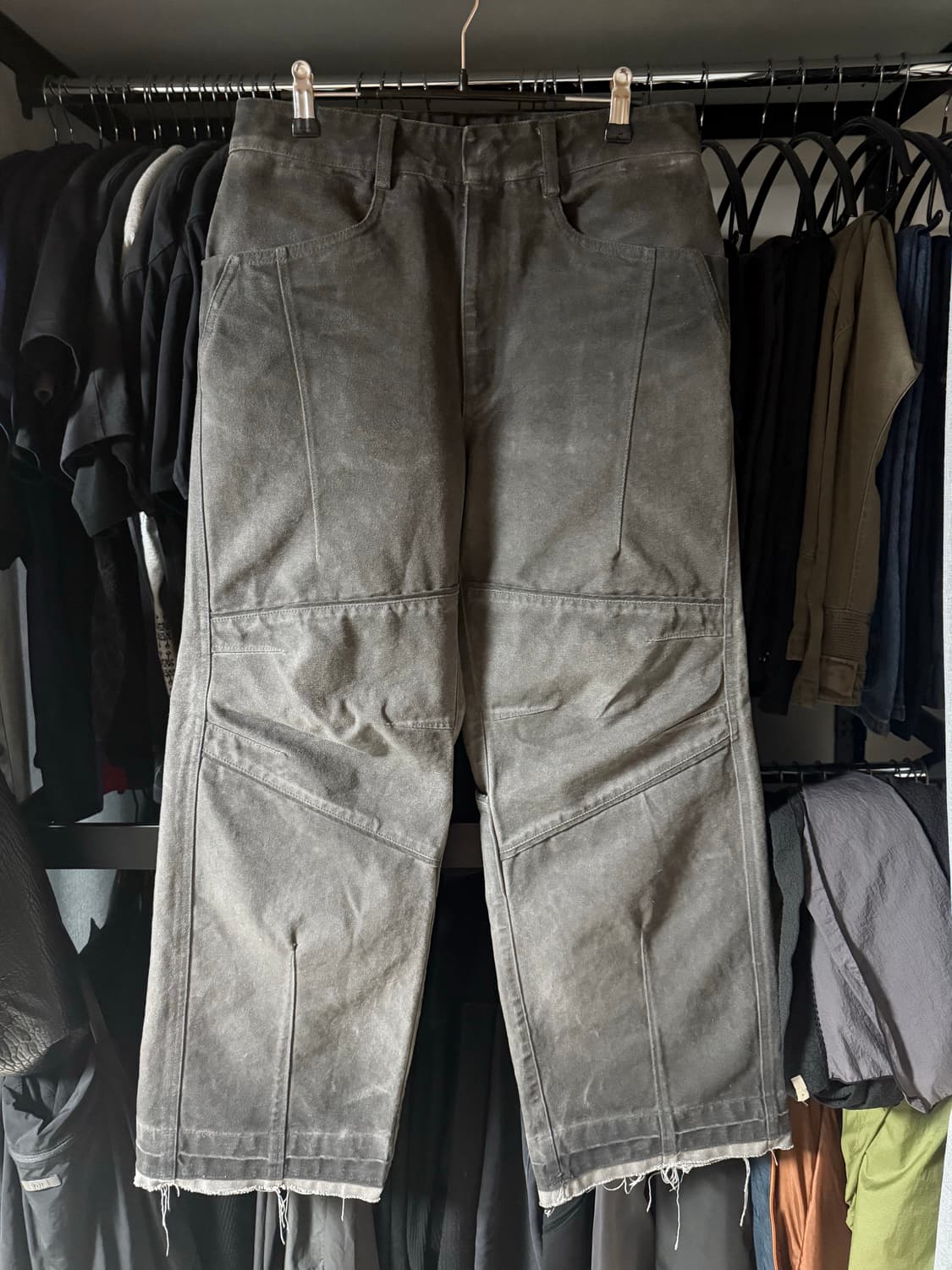 [XS] XLIM EP.8 01 TROUSERS WASHED BLACK 상품이미지2