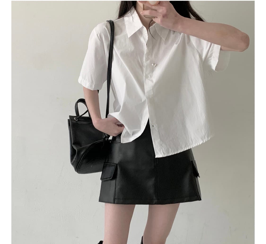 미니포에 디엔 셔츠 아이보리 상품이미지3