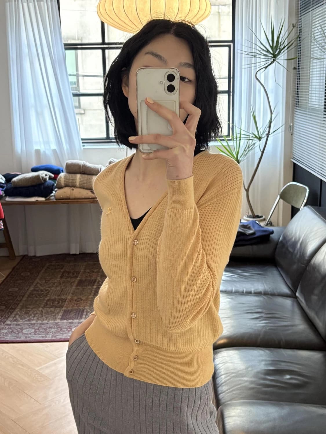 꾸레쥬 가디건 상품이미지3