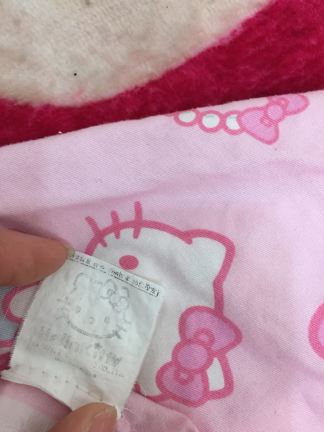 헬로키티 정품 슈퍼싱글 침대커버 상품이미지2