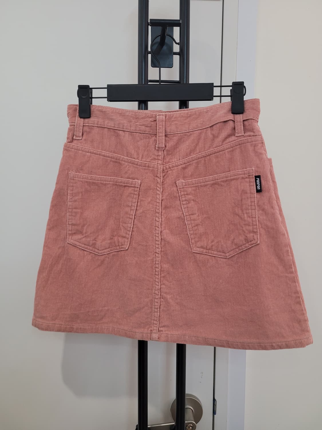 론론 ronron 코듀로이 미니 스커트 핑크 M사이즈 상품이미지4