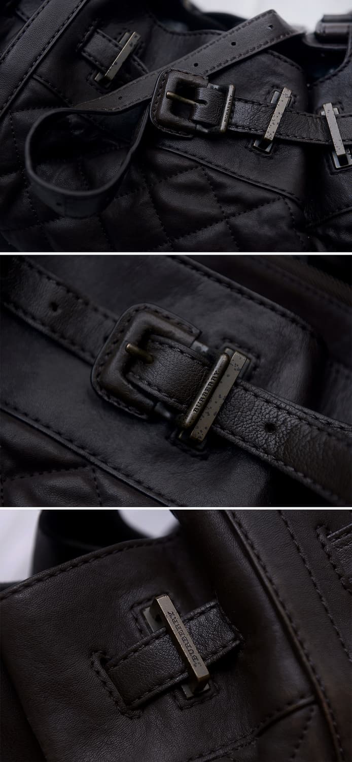 버버리 비튼 퀼팅 램스킨 벨티드 레더 빅호보백 (토트.숄더)ㅠ 상품이미지9