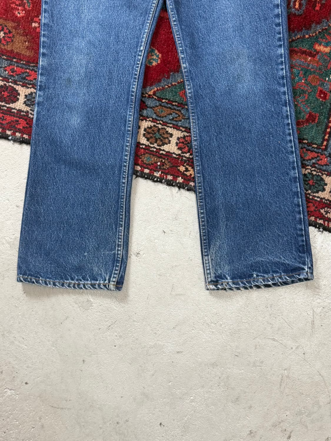 80's USA Made 리바이스 517 체인스티치 리바이스 진청  상품이미지7