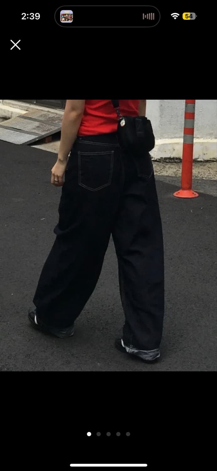 Ootj oot 논페이드 생지 데님 상품이미지1