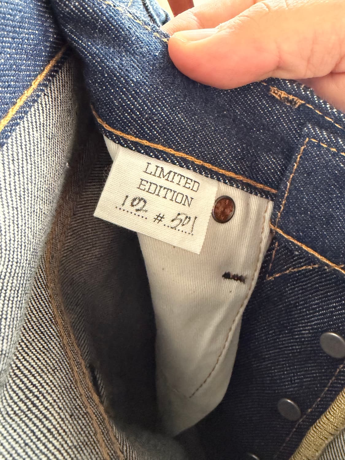 리바이스 150주년 한글 501 한정판 상품이미지3