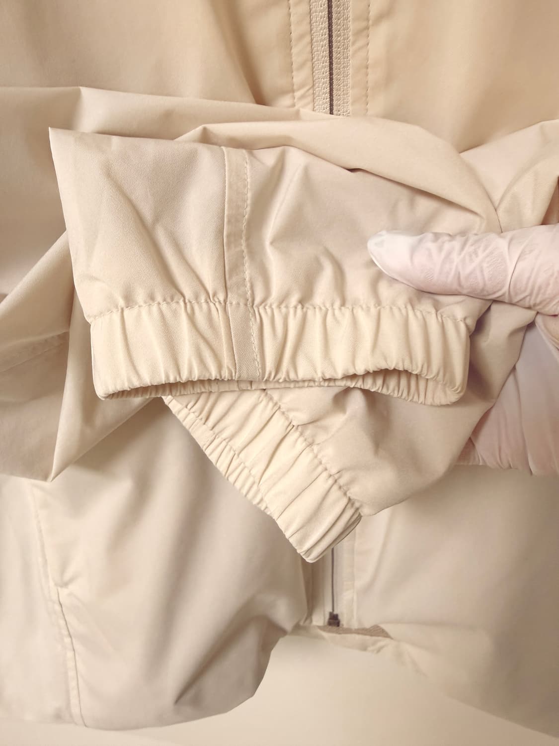 코오롱스포츠 KOLON SPORT 바람막이 아이보리 후드 자켓 100 상품이미지4