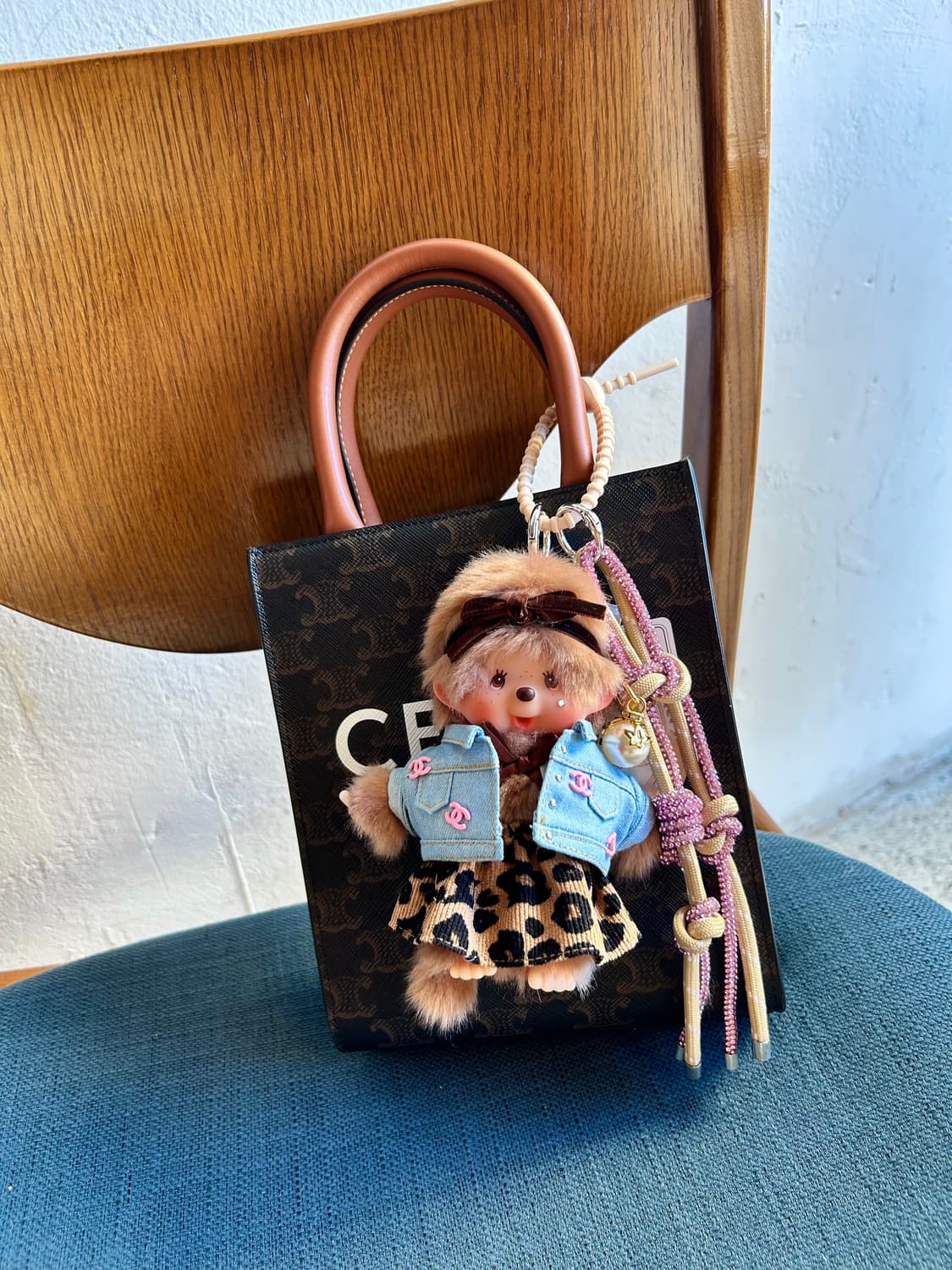 (36)정품몬치치💘 호피 패턴 원피스 상품이미지8