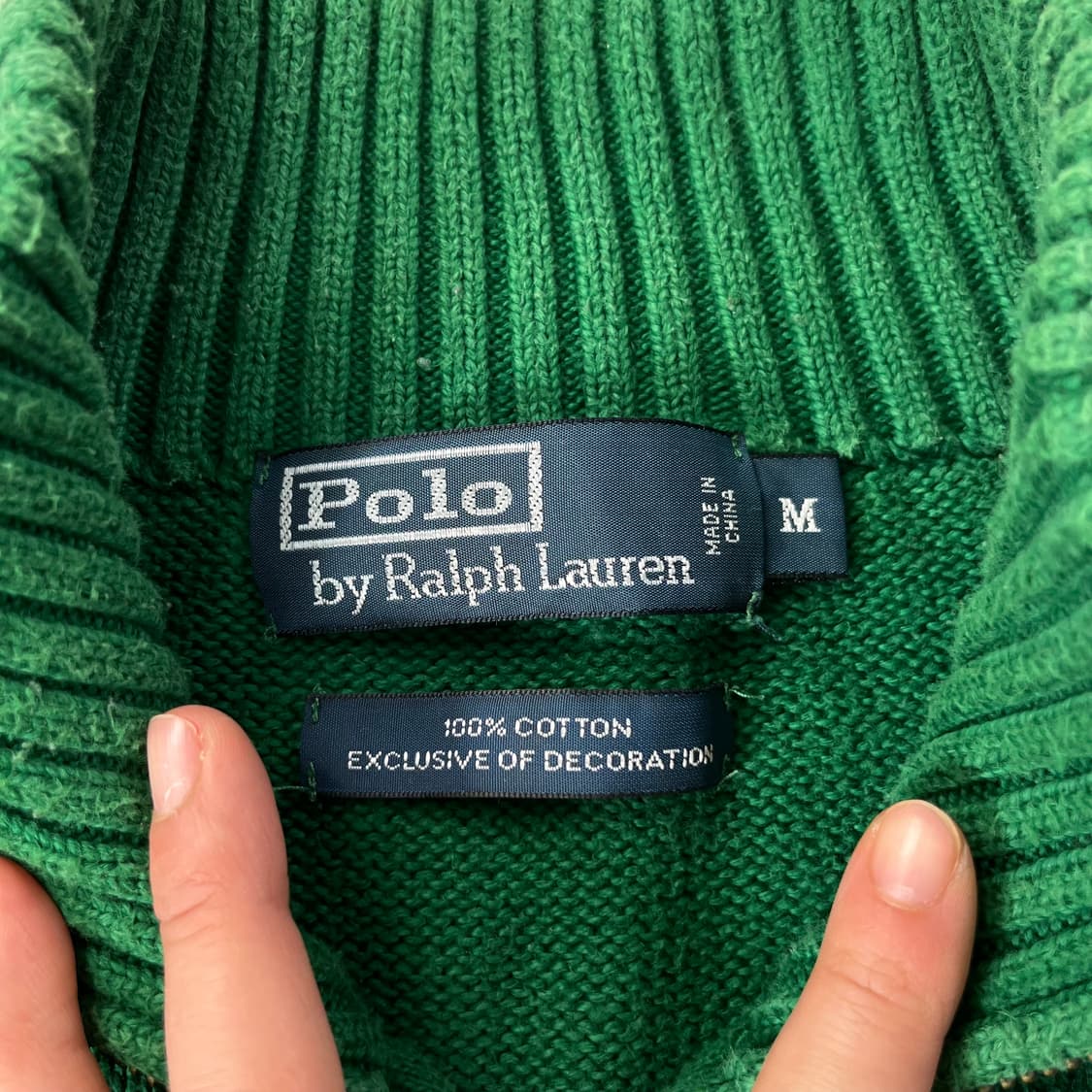 100 폴로랄프로렌 반집업 니트  상품이미지4