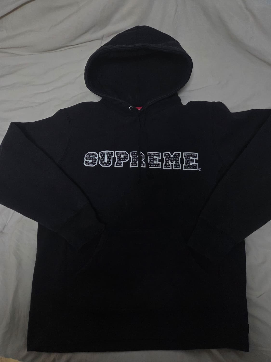 Supreme The Most Hooded Sweatshirt Black 상품이미지1