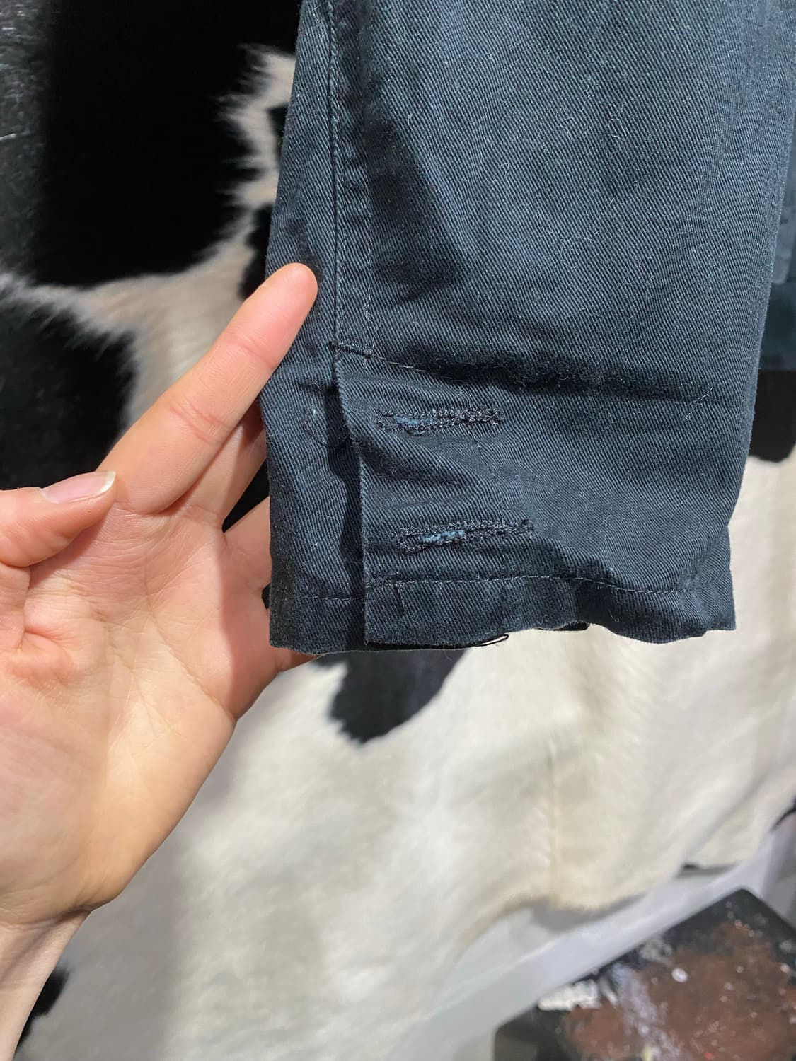 TRU 블랙 견장디테일 자켓 상품이미지5