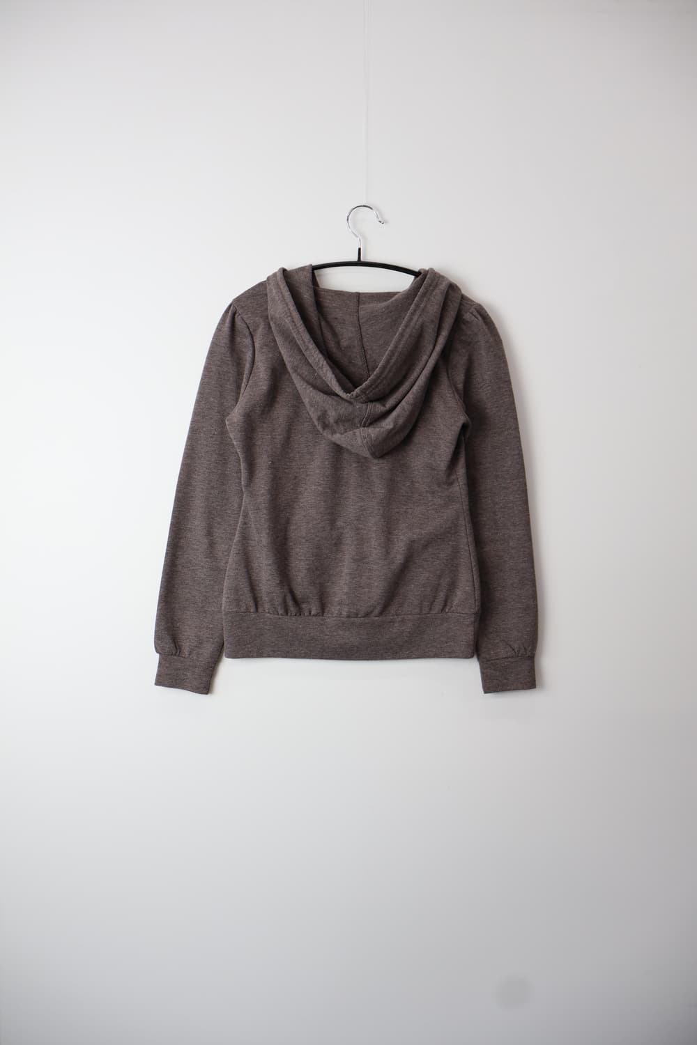 Jpn Brown Ribbon-Pocket Zip-Up Hoodie 상품이미지5