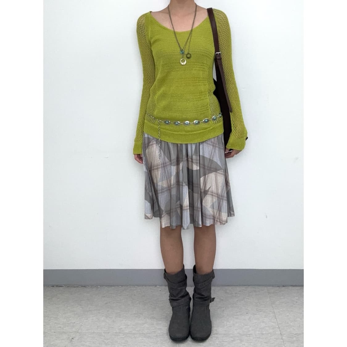 빈티지 네온 니트 상품이미지2