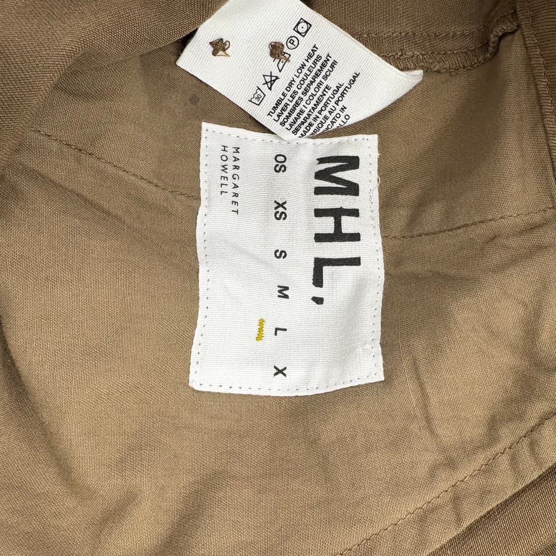 마가렛호웰 브라운 와이드 플리츠 팬츠 32 상품이미지6