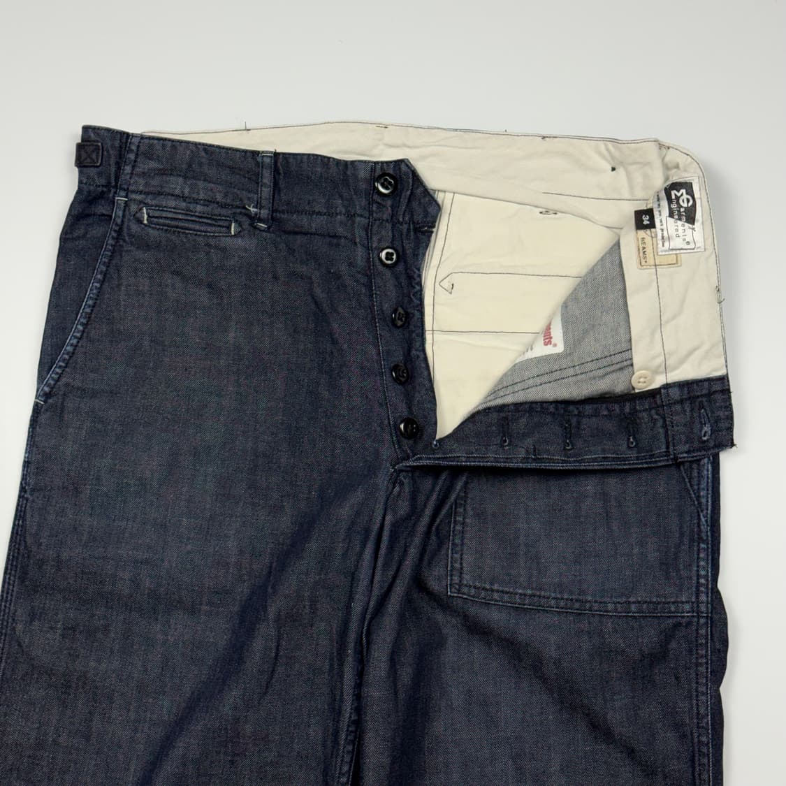 (34) 엔지니어드가먼츠 x 빔즈플러스 데님 퍼티그 팬츠 상품이미지5