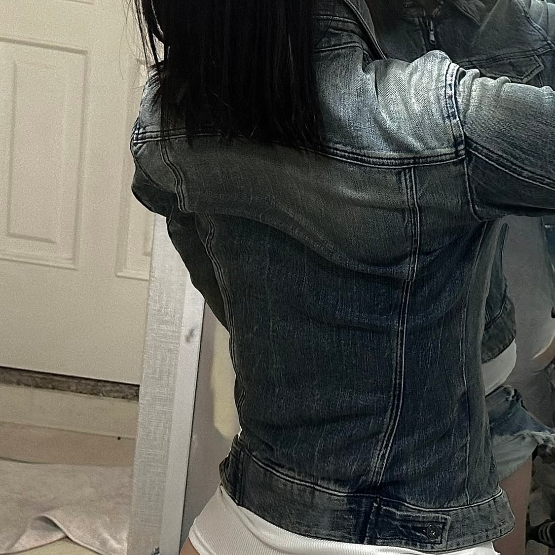 디젤 투포켓 데님 라이더스 자켓 상품이미지3