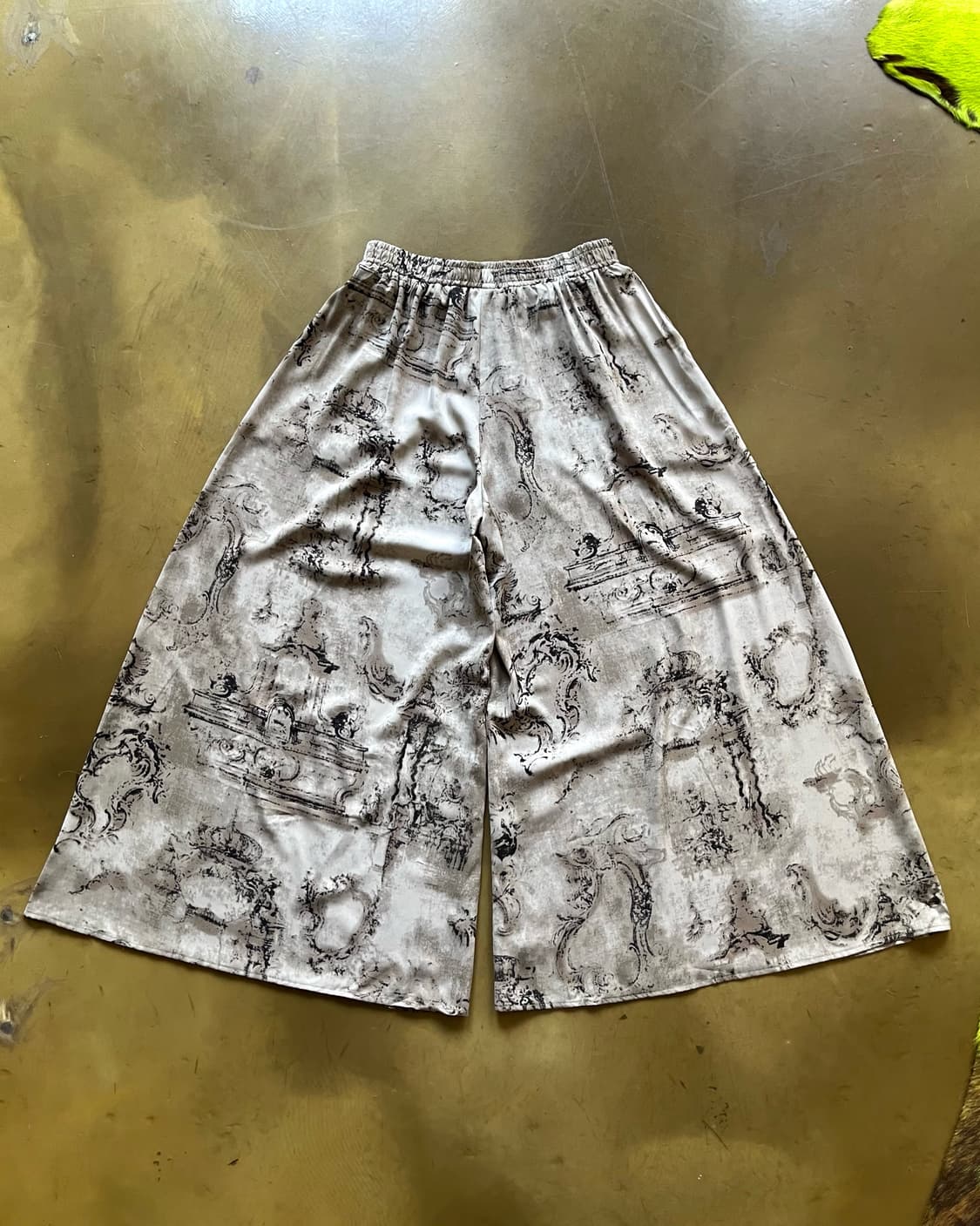 JPN Vintage Oriental Print Wide Trouser 상품이미지6