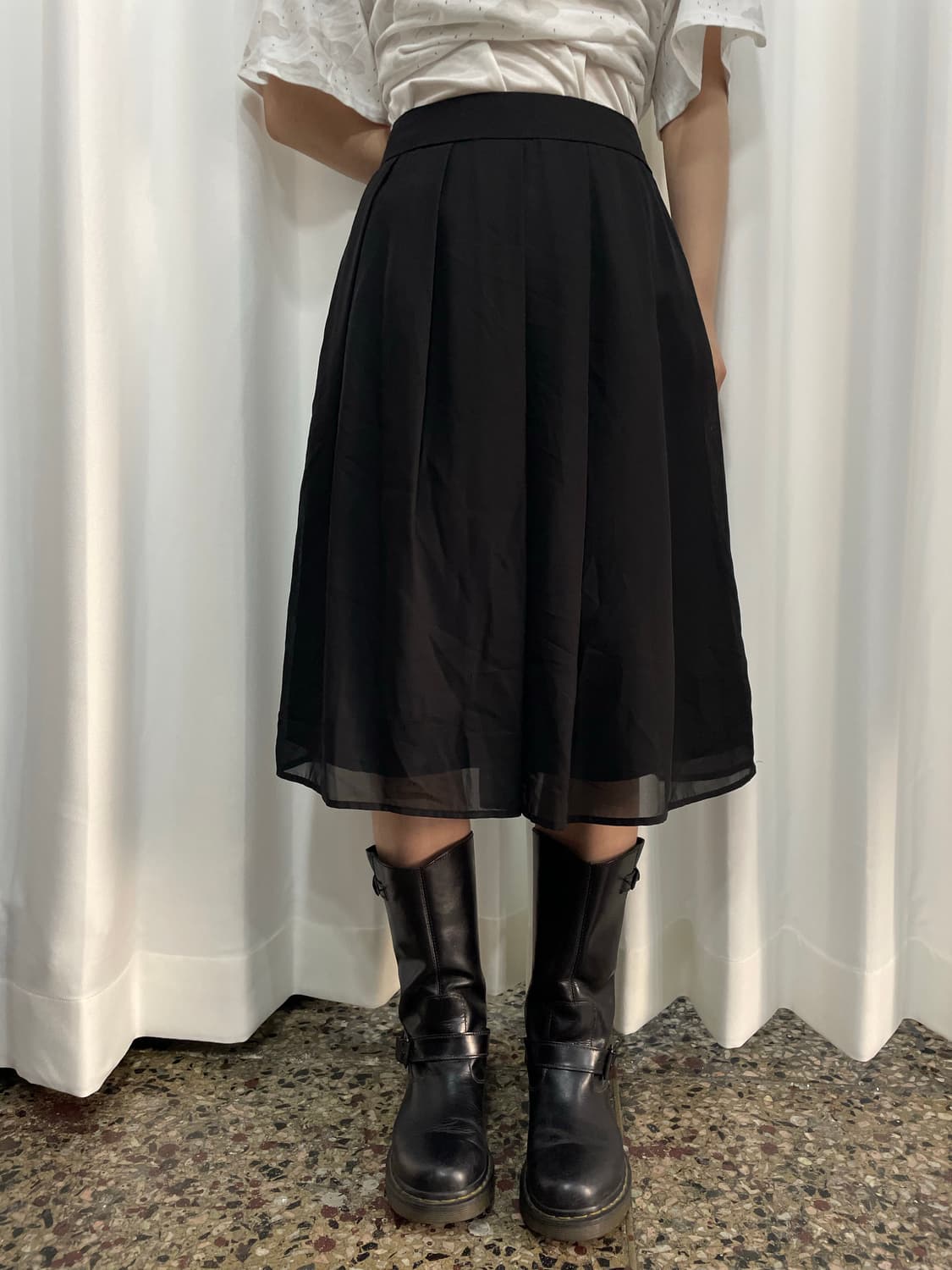 pleats midi skirt 상품이미지2