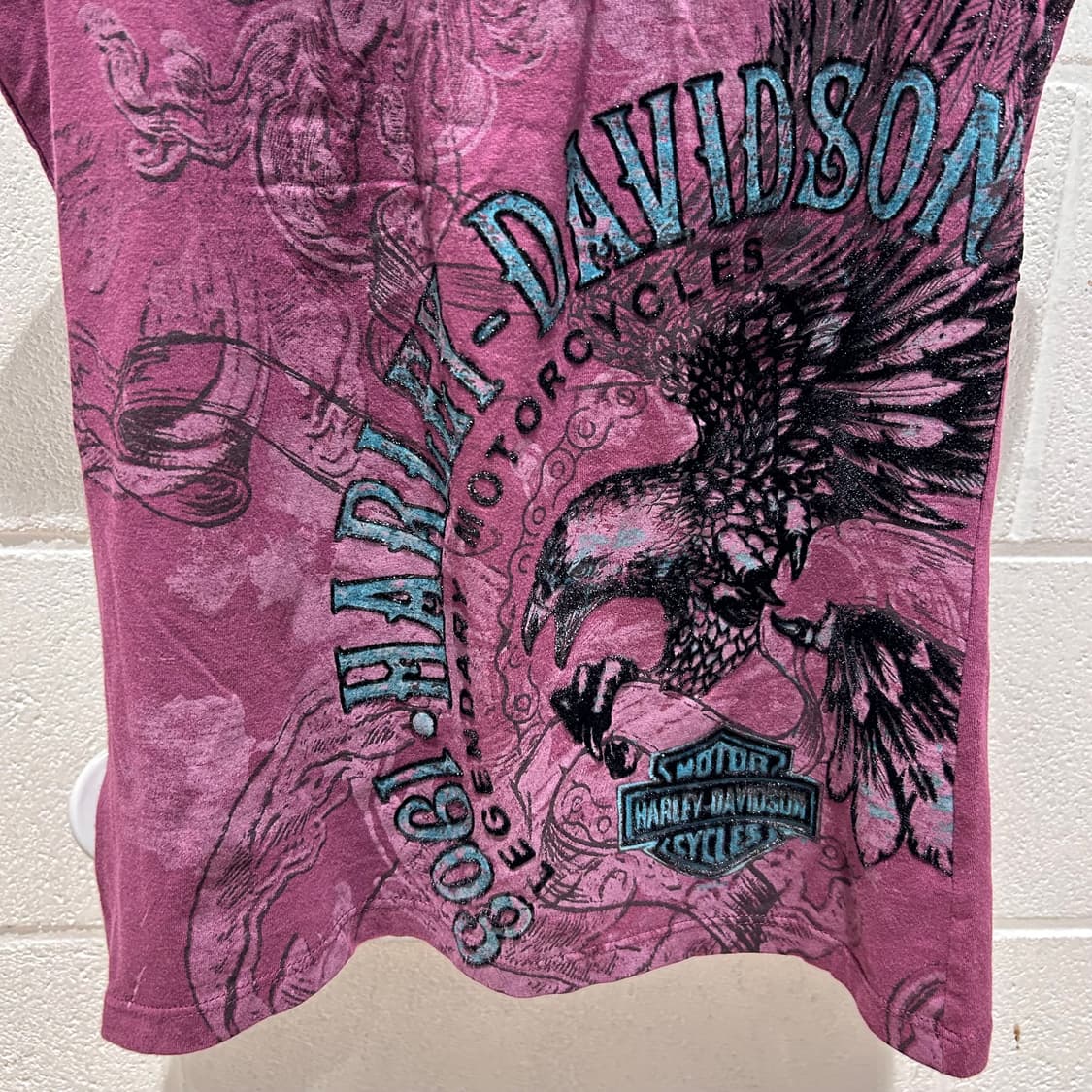 Harley Davidson y2k Sleeveless T-shirts 상품이미지8
