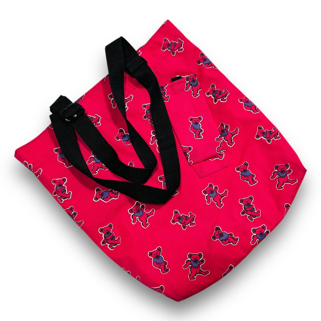 댄싱 베어 아트 핑크 빈티지 토드백 상품이미지3