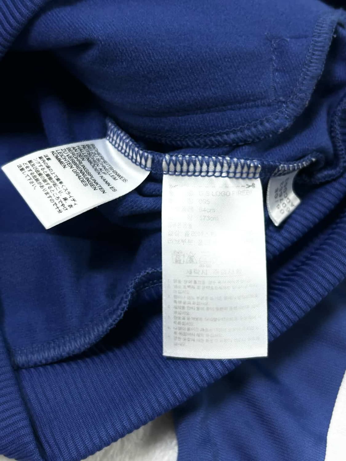 아디다스 빅로고 빨파 파이어버드 져지 상품이미지9