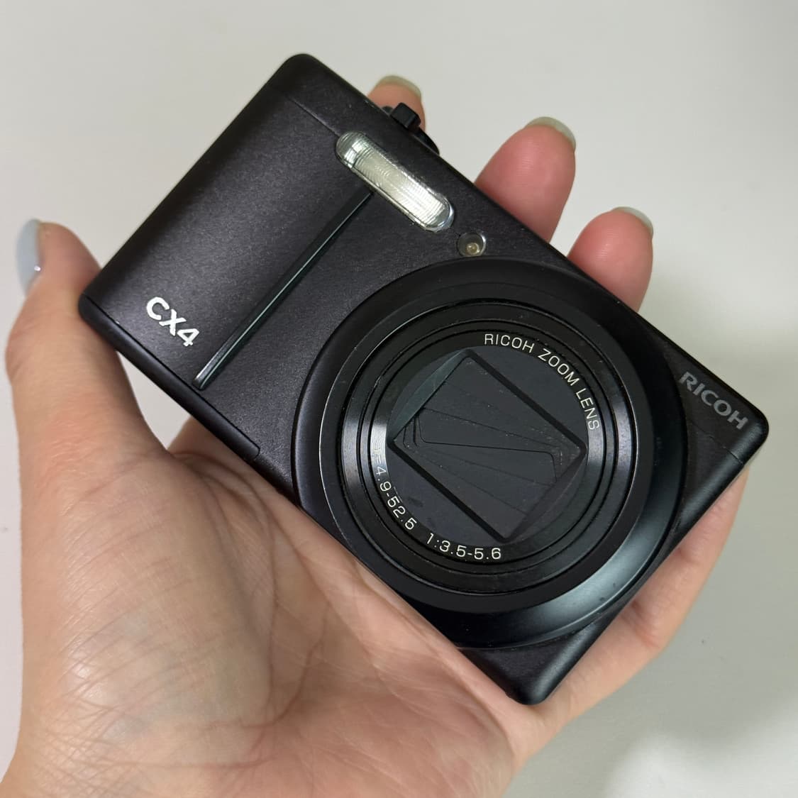 리코 ricoh cx4 빈티지 디카 디지털카메라 블랙 상품이미지2