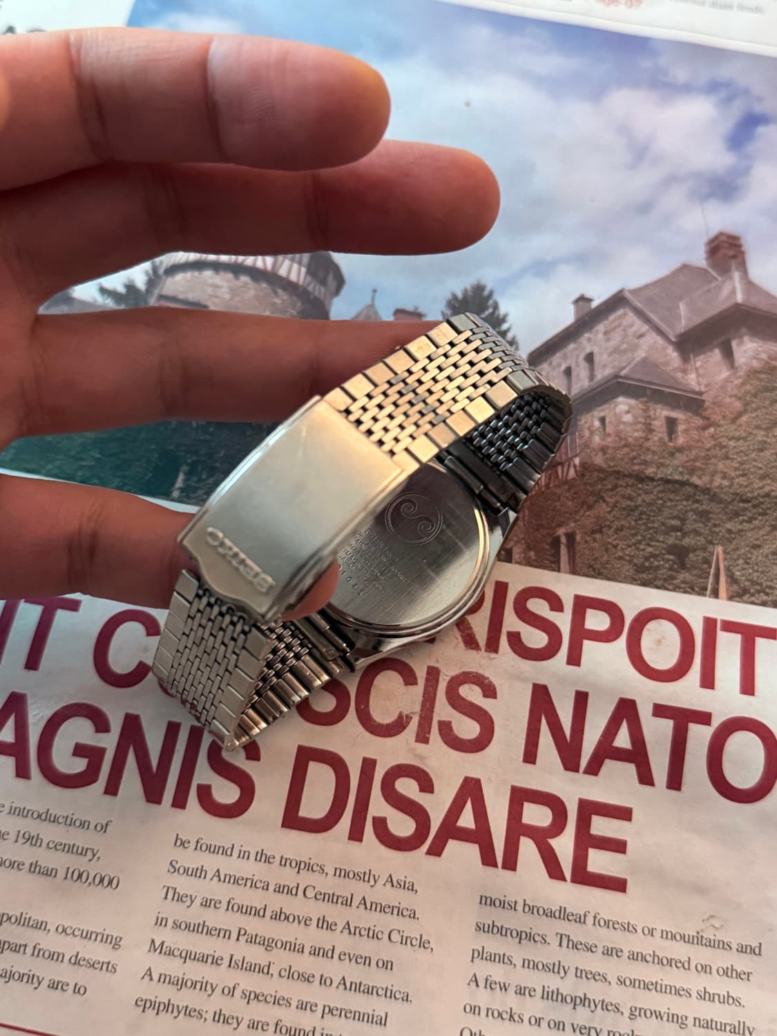 세이코 Seiko 쿼츠 크로노스 아라빅 상품이미지3