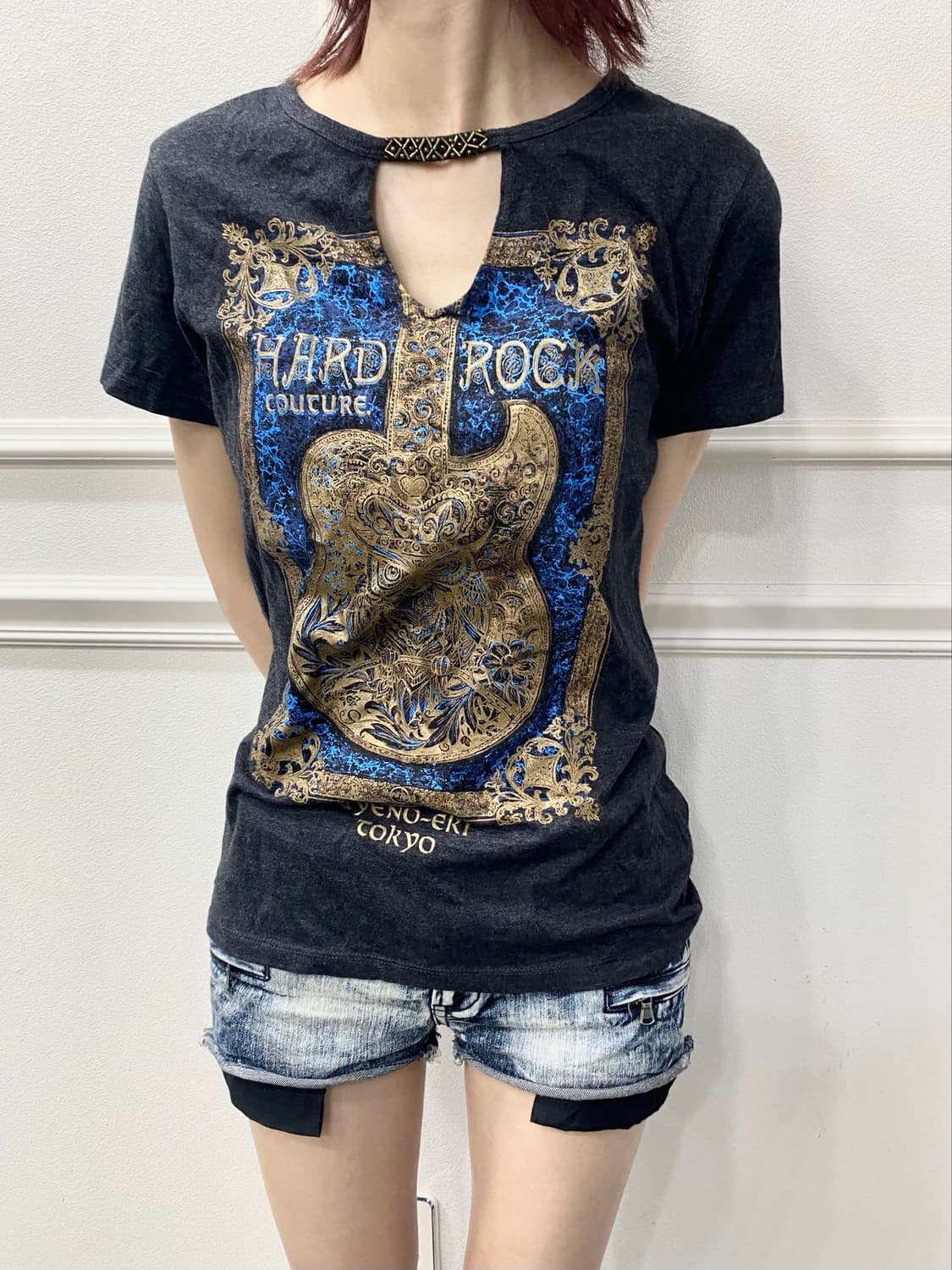 [HARD ROCK]Uyeno-Eki Tokyo guitar Print  상품이미지1