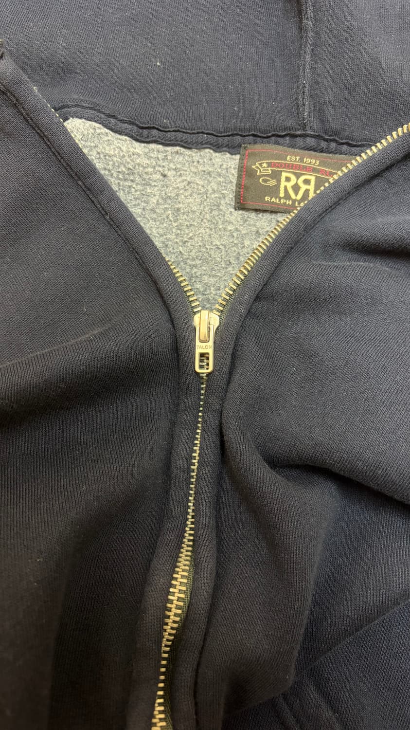 RRL fleece full-zip hoodie 후드집업 L 상품이미지4