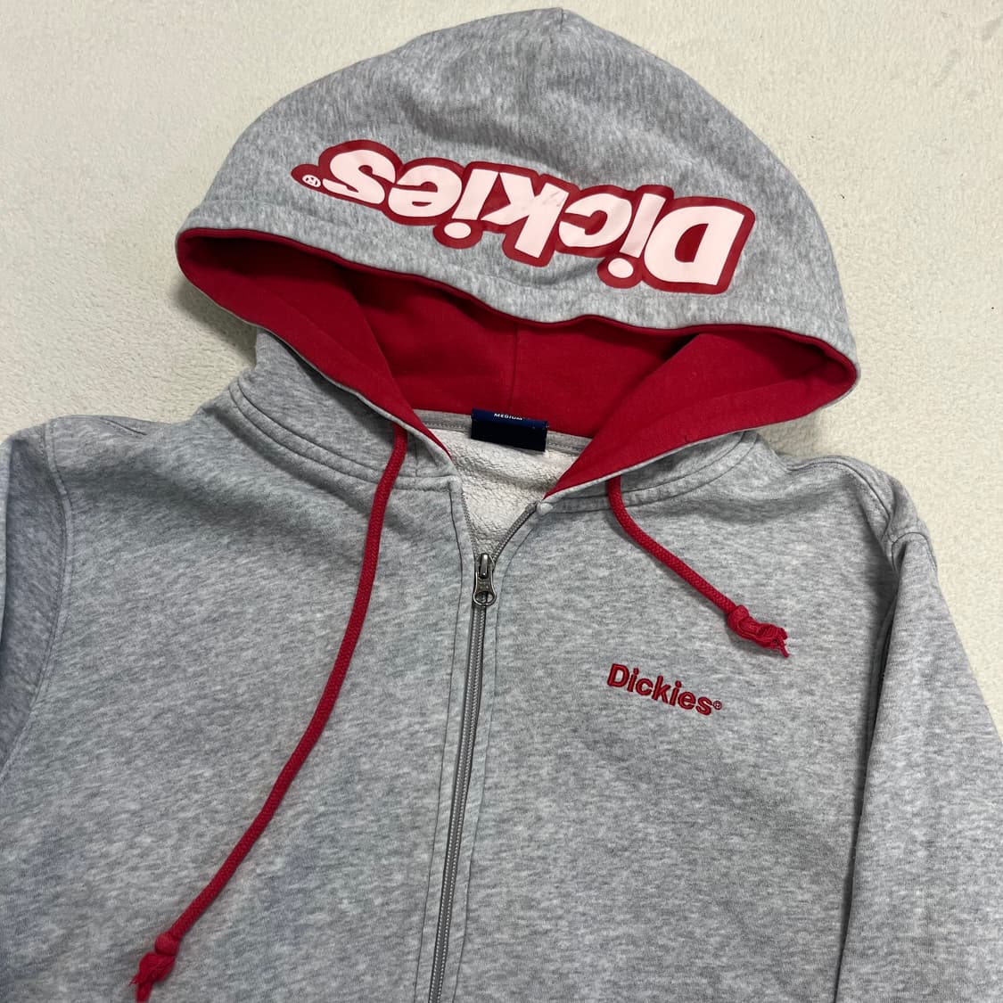 Dickies gray hood zip-up 상품이미지6