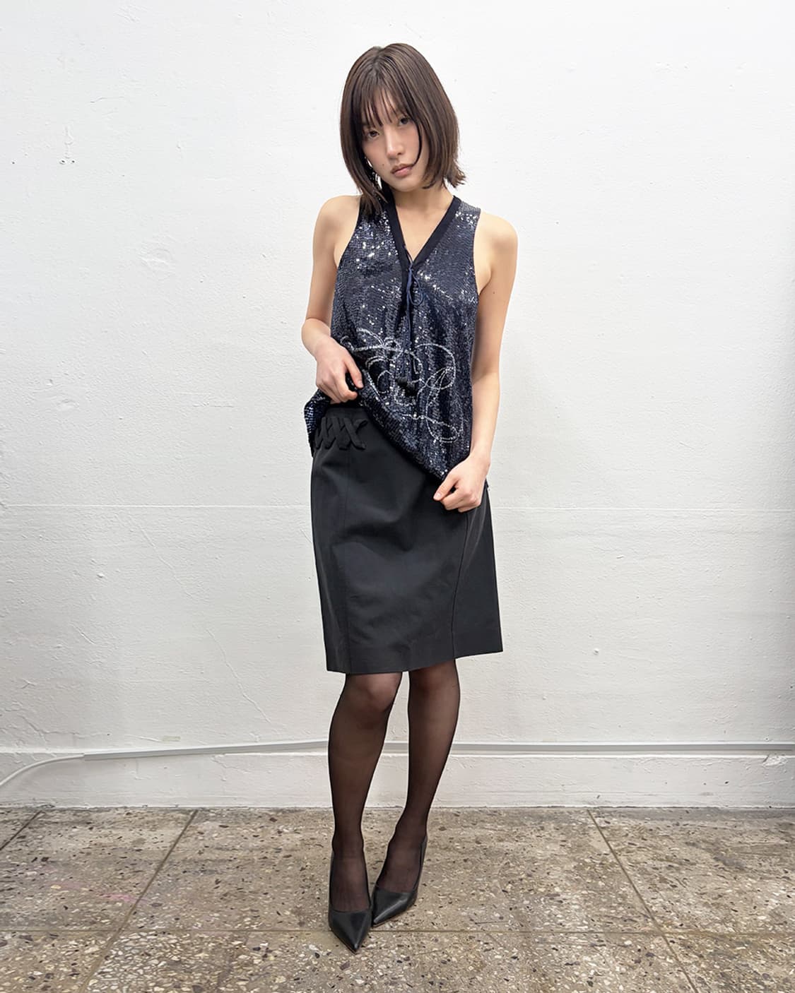 엠포리오 아르마니 2009S/S 세퀸 슬리브리스 상품이미지6