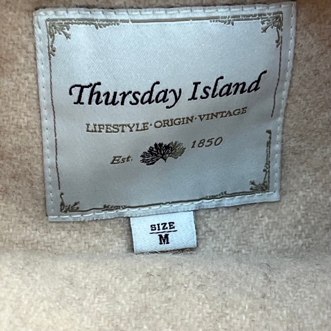 써스데이아일랜드 여성 울 하프넥 코트 90 (M 상품이미지3