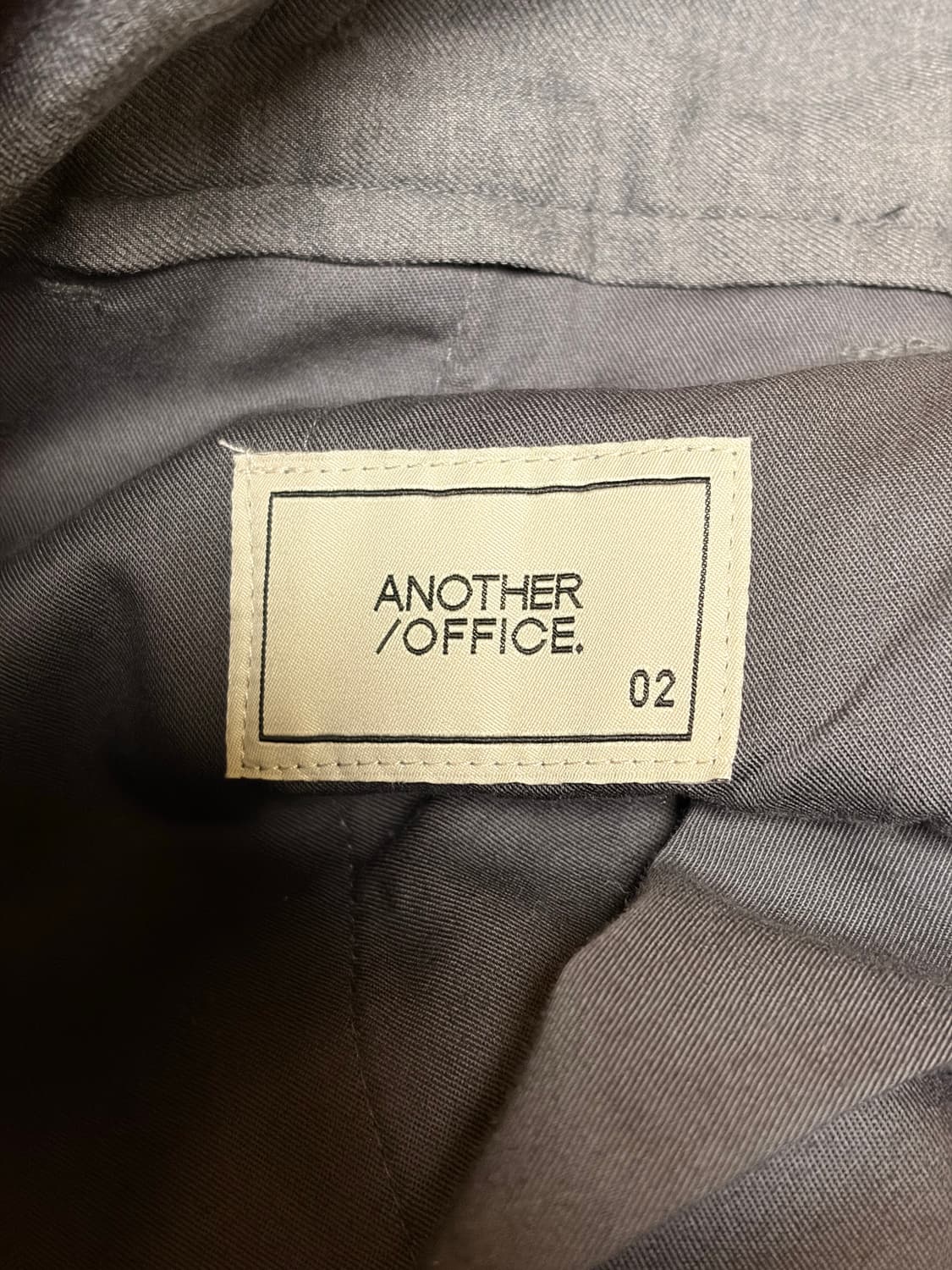 어나더오피스 산티아고 슬랙스 2 헤더그레이 상품이미지2