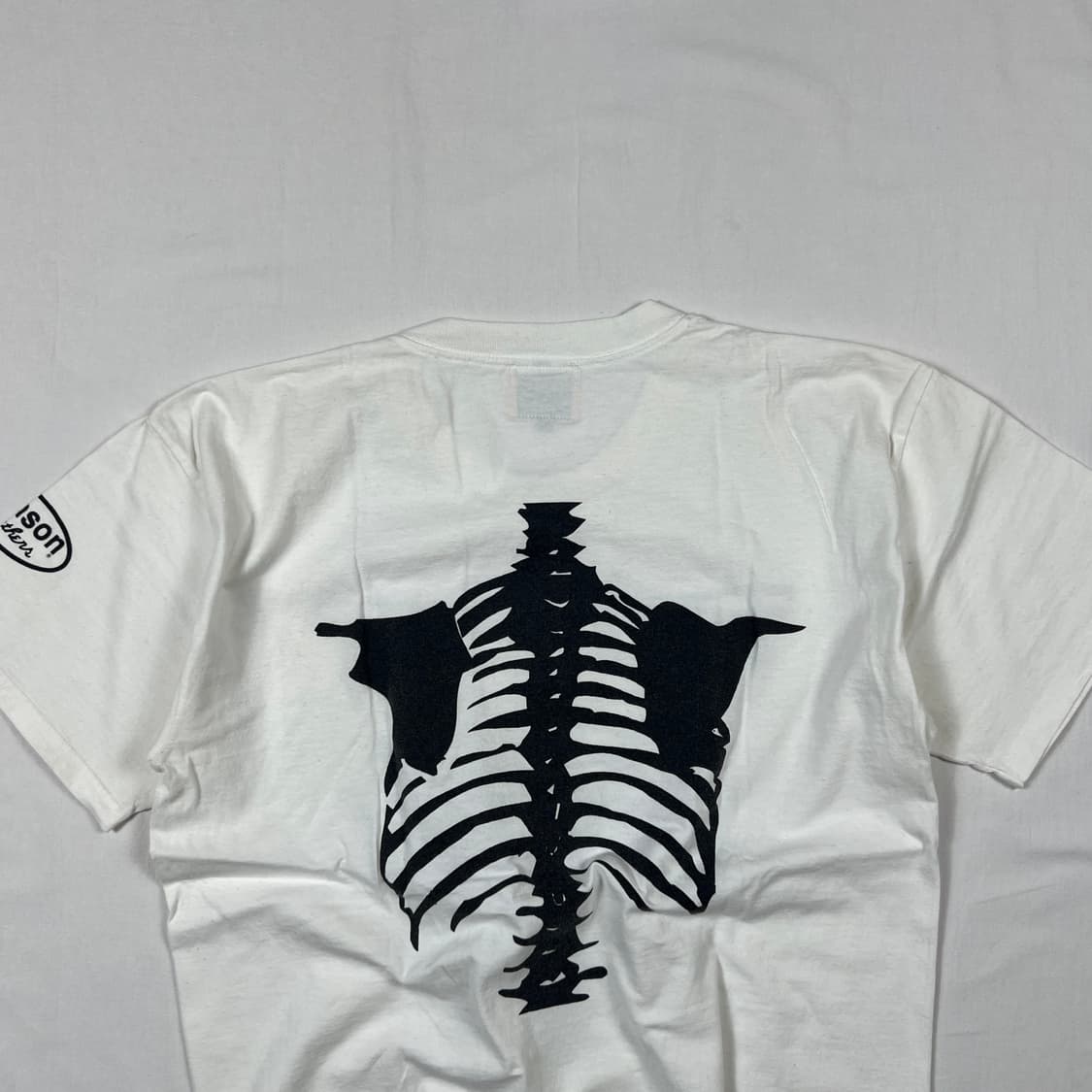 밴슨 vanson 본 x-ray 프린트 반팔티 상품이미지6