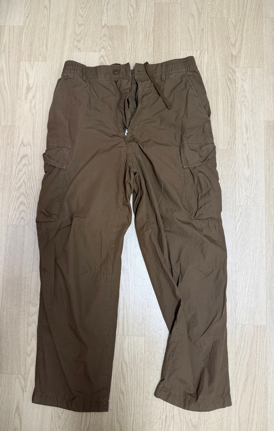 유니클로 브라운 바지 상품이미지1