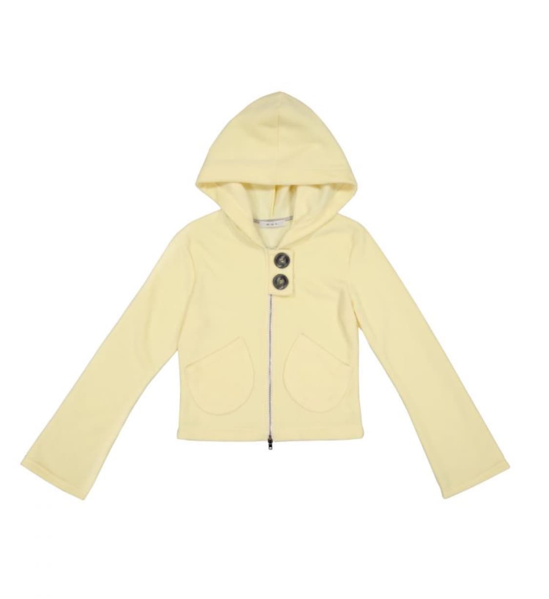 큘 Pocket Fleece Hoodie Jacket [Lemon]  상품이미지1